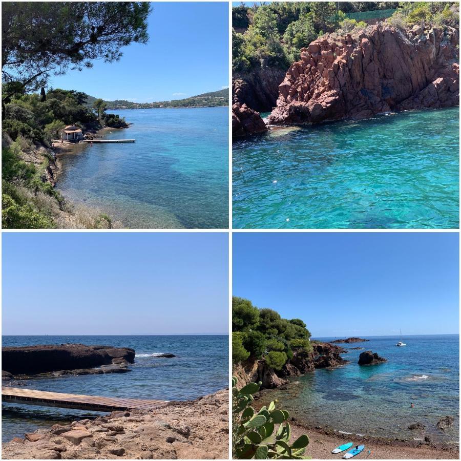 Studio Climatise Avec Piscine Saint-Raphaël エクステリア 写真